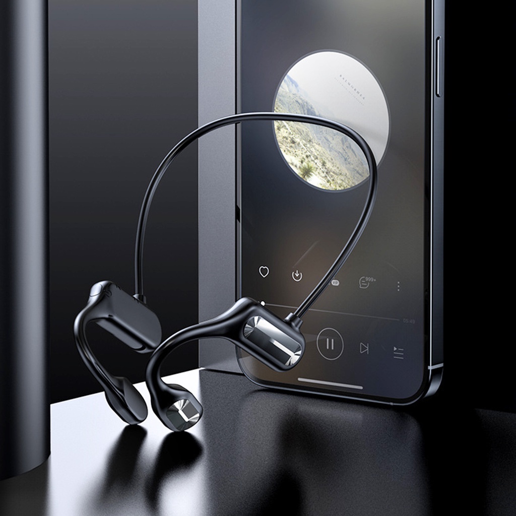 Tai nghe Bluetooth 5.0 không dây kiểu móc đeo tai chống nước phong cách thể thao