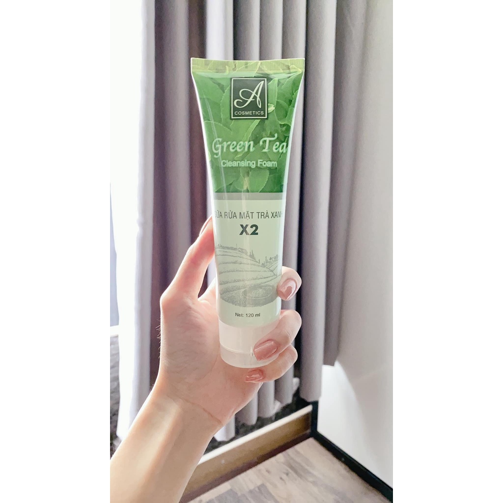 Sữa rửa mặt trà xanh x2 phương anh a cosmetic