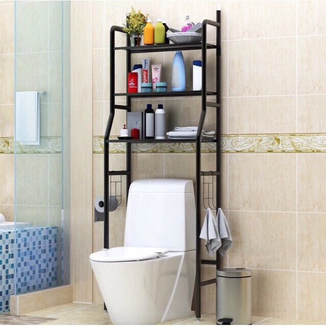 KỆ ĐỂ ĐỒ SAU TOLET NHÀ TẮM SIÊU SANG TRỌNG. Kt 45x26x145cm