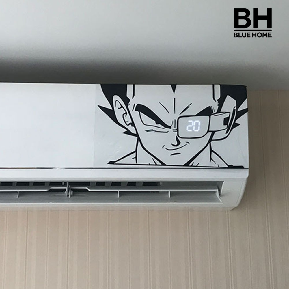 💋😘Cô Gái Mặc Nhà @✨Miếng Dán Tự Dính Họa Tiết Hoạt Hình Dragon Ball Trang Trí Máy Điều Hòa