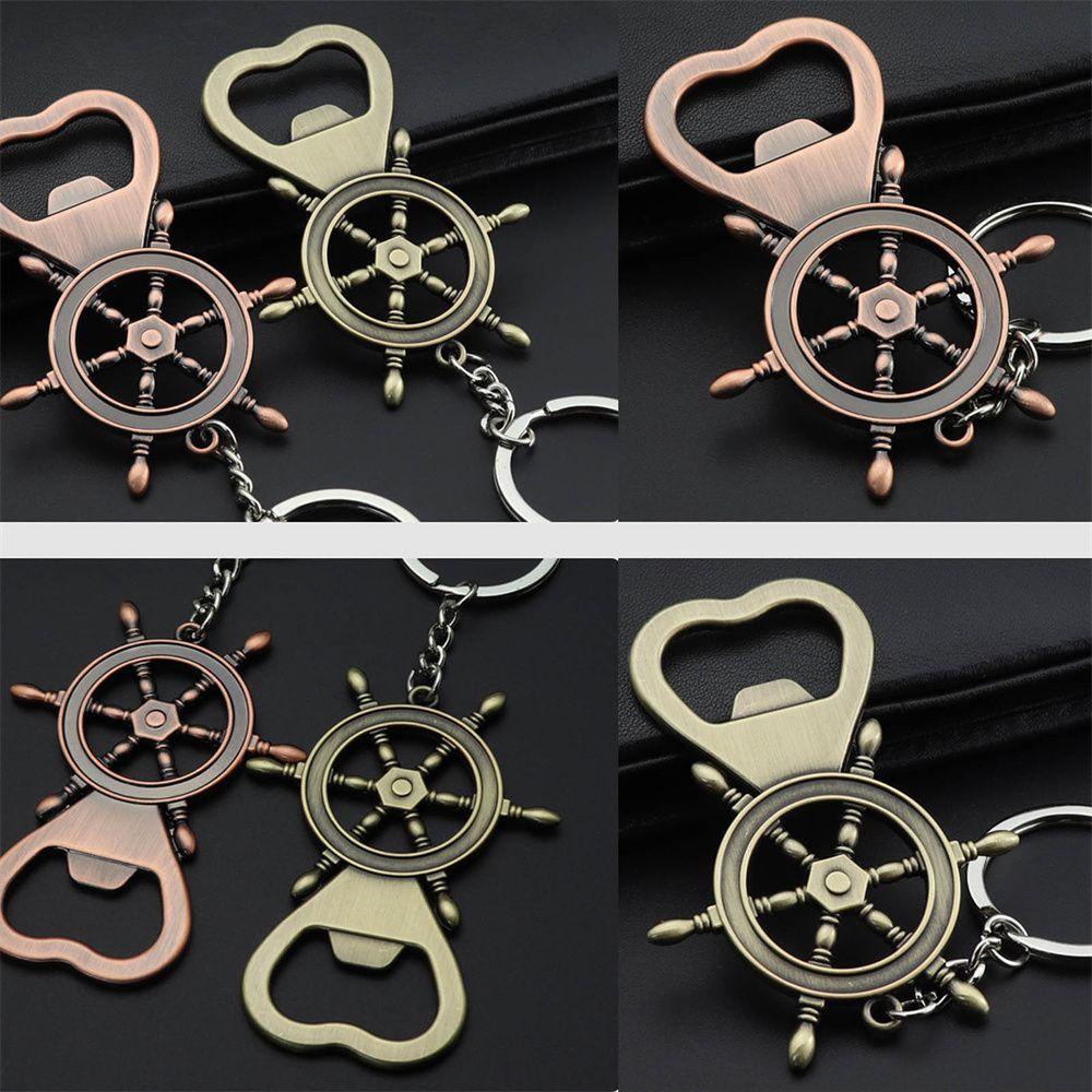 Dụng Cụ Mở Nắp Chai Hình Bánh Lái Bánh Lái Cổ Điển