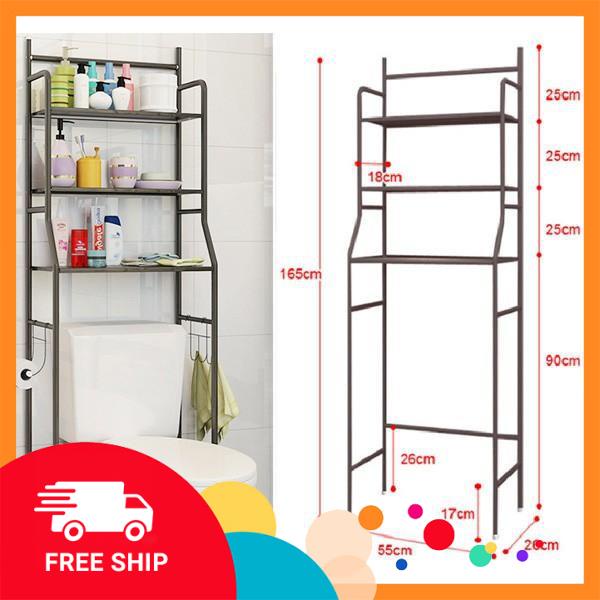 Kệ để đồ nhà tắm 3 tầng đa năng