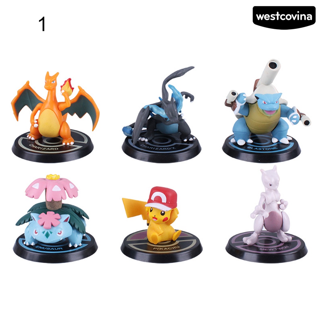 Mô Hình Nhân Vật Pokemon Mini Bằng Pvc
