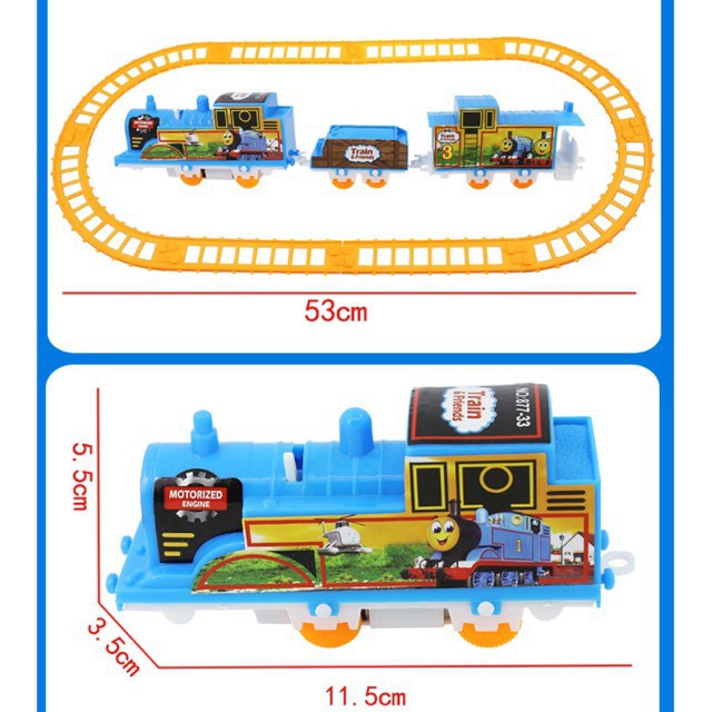 Đồ chơi đường ray xe lửa tàu hỏa Thomas & Friends dùng pin cho Bé