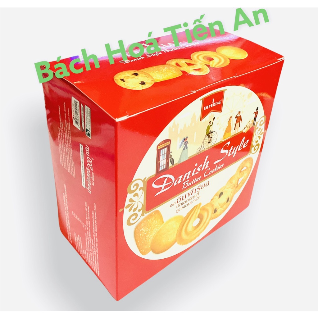 Bánh Quy Bơ IMPERIAL Butter Cookies Nhập khẩu Thailan 200g