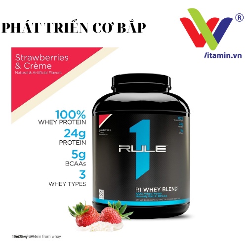 TPBS RULE1 PROTEIN BLEND - SỮA TĂNG CƠ WHEY PROTEIN