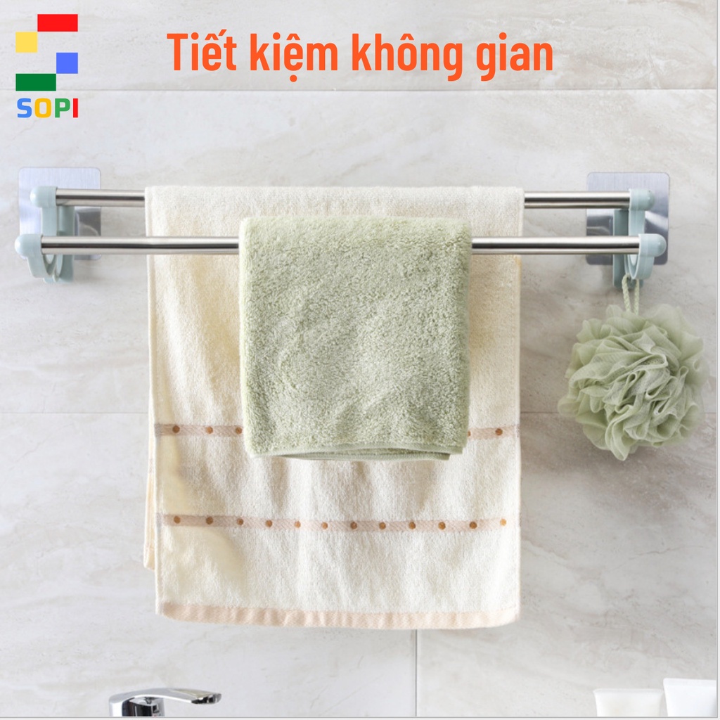Giá Treo Khăn Nhà Tắm, Móc Treo Khăn Dán Tường. SONETS