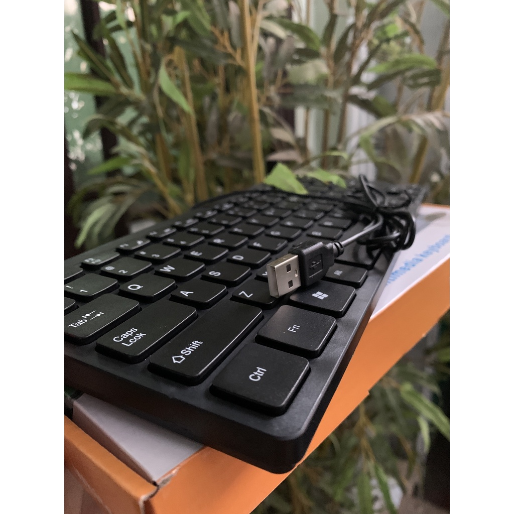 Bàn Phím Mini Có Dây USB TiKa K1000 chính hãng - Bảo Hành 12 Tháng