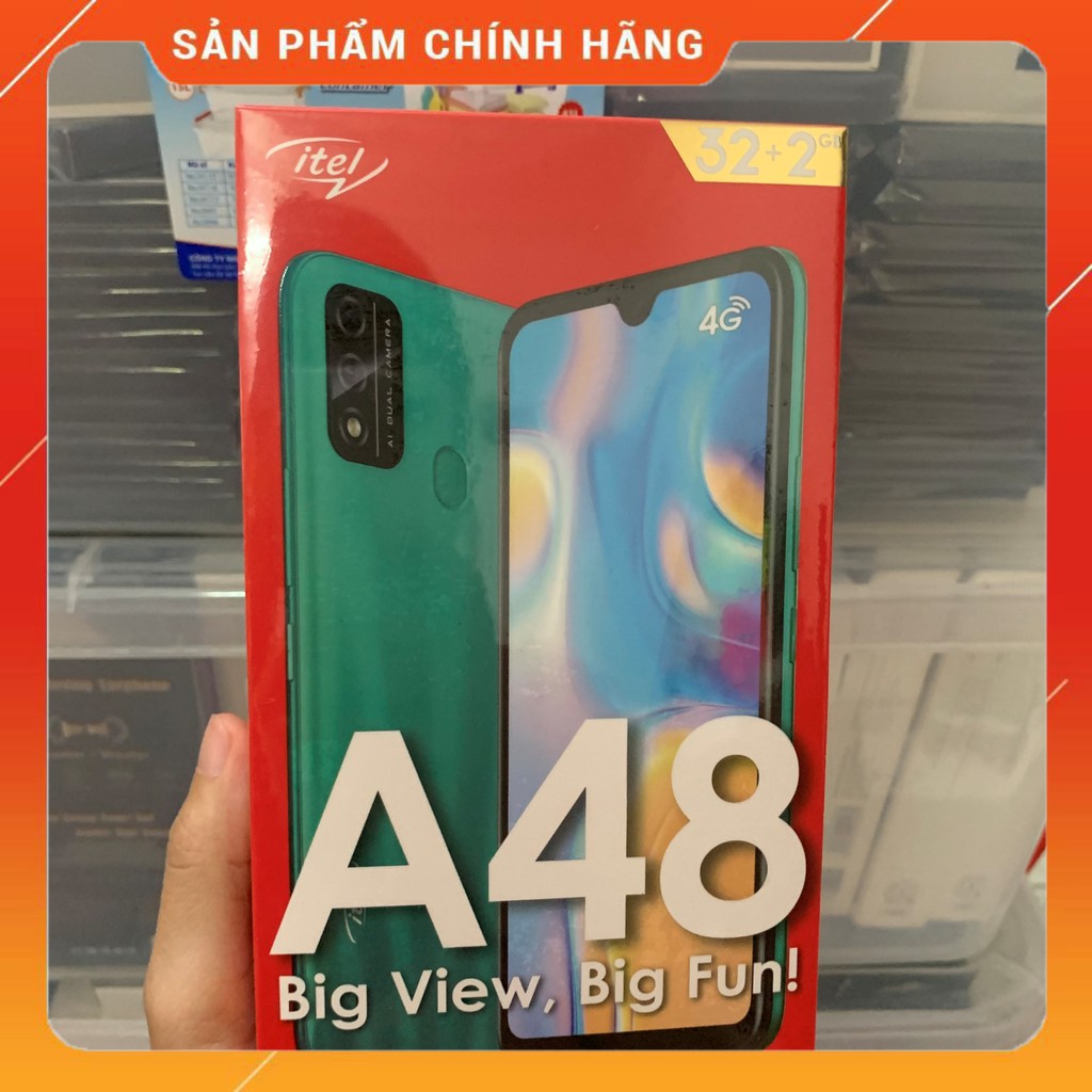 ĐIỆN THOẠI ITEL A48 [CHÍNH HÃNG - UY TÍN - BH 12 THÁNG]