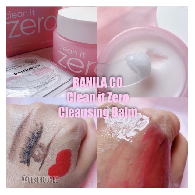 Sáp tẩy trang Clean It Zero Cleansing Balm