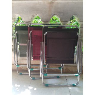 Ghế gấp Inox nhỏ xinh, siêu bền.
