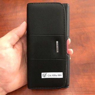 [Mã ELHA9 giảm 15% đơn 50K] Bao da điện thoại đeo thắt lưng 5.5inch