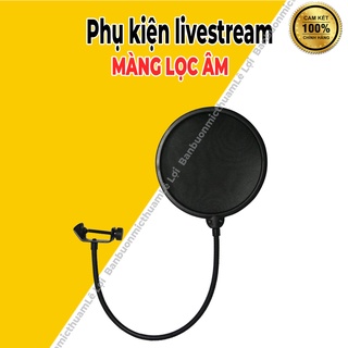 Màng lọc âm cho mic thu âm 2 lớp - Màng lọc âm bộ livestream