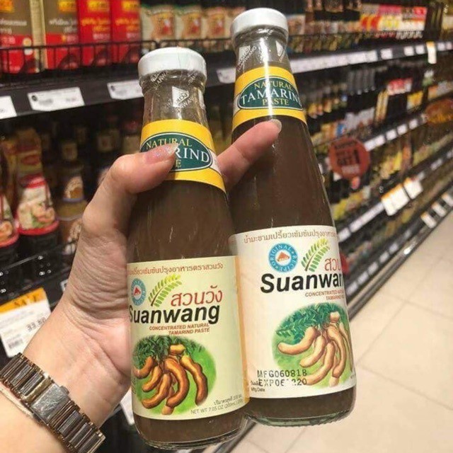 Sốt Me Suanwang Nguyên Chất Thái Lan 300mL