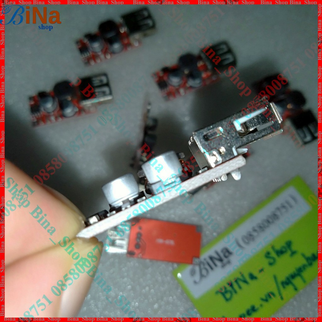 Mạch hạ áp 6-40V ra 5V2A chế sạc dự phòng
