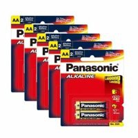 Bộ 10 viên pin đũa Alkaline AAA Panasonic 1,5V (hàng nhập khẩu) chính hãng
