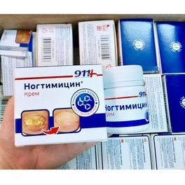 Kem nấm móng Kpem 911 Nga - Kem Nogtimitsin 911 Nga loại bỏ móng hỏng do nấm móng, thối móng