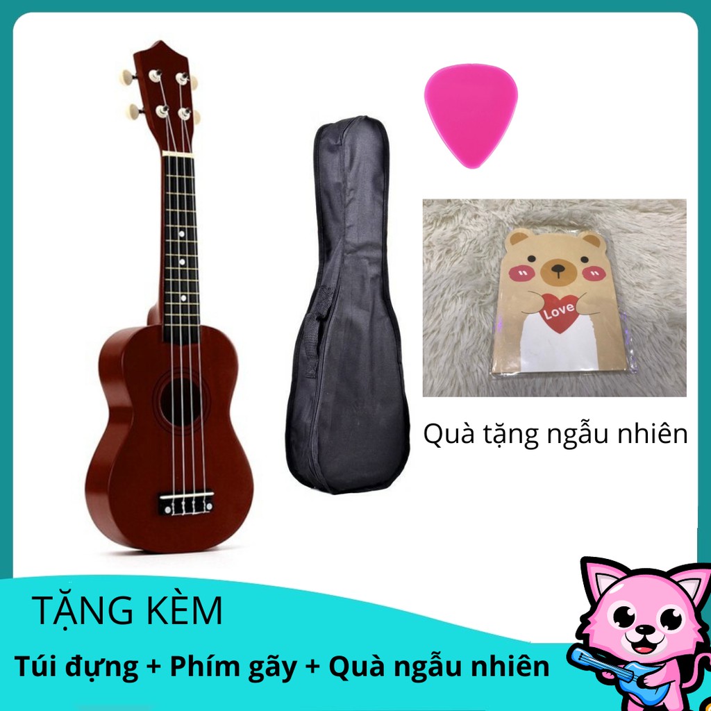 Đàn Ukulele Soprano cao cấp nhập khẩu chính hãng.Quà tặng kèm theo ngẫu nhiên sticker, sổ tay, hộp bút siêu bất ngờ