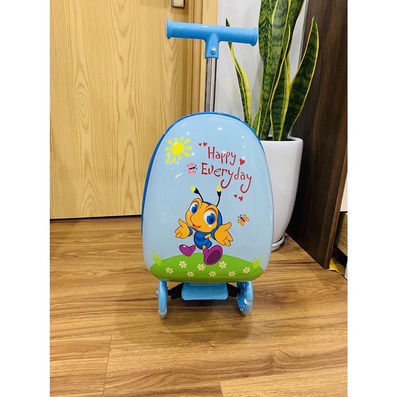 Xe trượt Scooter kèm Vali kéo size 16 inch cho bé