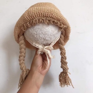 Mũ len cối Hàn cho mẹ & bé