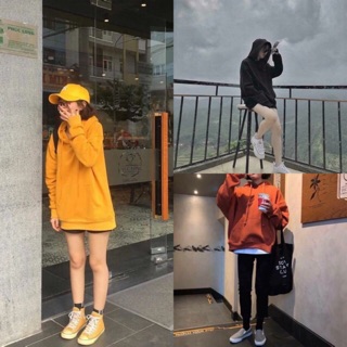 Áo hoodie nỉ bông hothit 3 màu