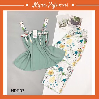 Bộ Hai Dây Quần Dài Lụa Ngọc Trai ( Ảnh Chụp Thật ), Chất Lụa Mềm, Mịn, Mát