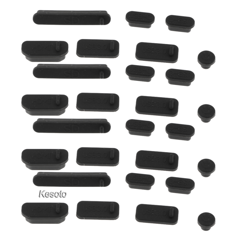 Bộ 4 Nút Bịt Chống Bụi Cho Laptop | BigBuy360 - bigbuy360.vn