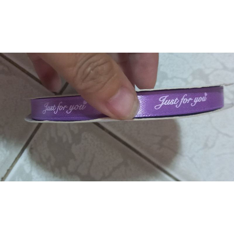 Ruy băng 1cm trang trí bó hoa, giỏ quà