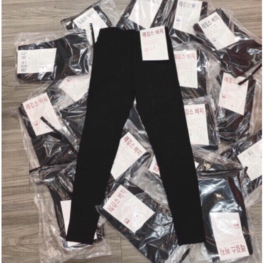 Quần legging nữ cạp cao xuất Hàn siêu co giãn | BigBuy360 - bigbuy360.vn
