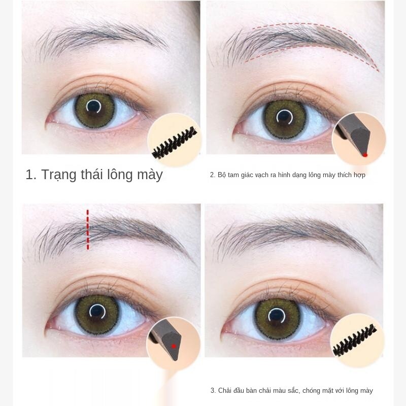 [Hàng mới về] Chì kẻ chân mày hai đầu chống thấm nước và mô hôi thích hợp sử dụng cho tất cả mọi người | BigBuy360 - bigbuy360.vn