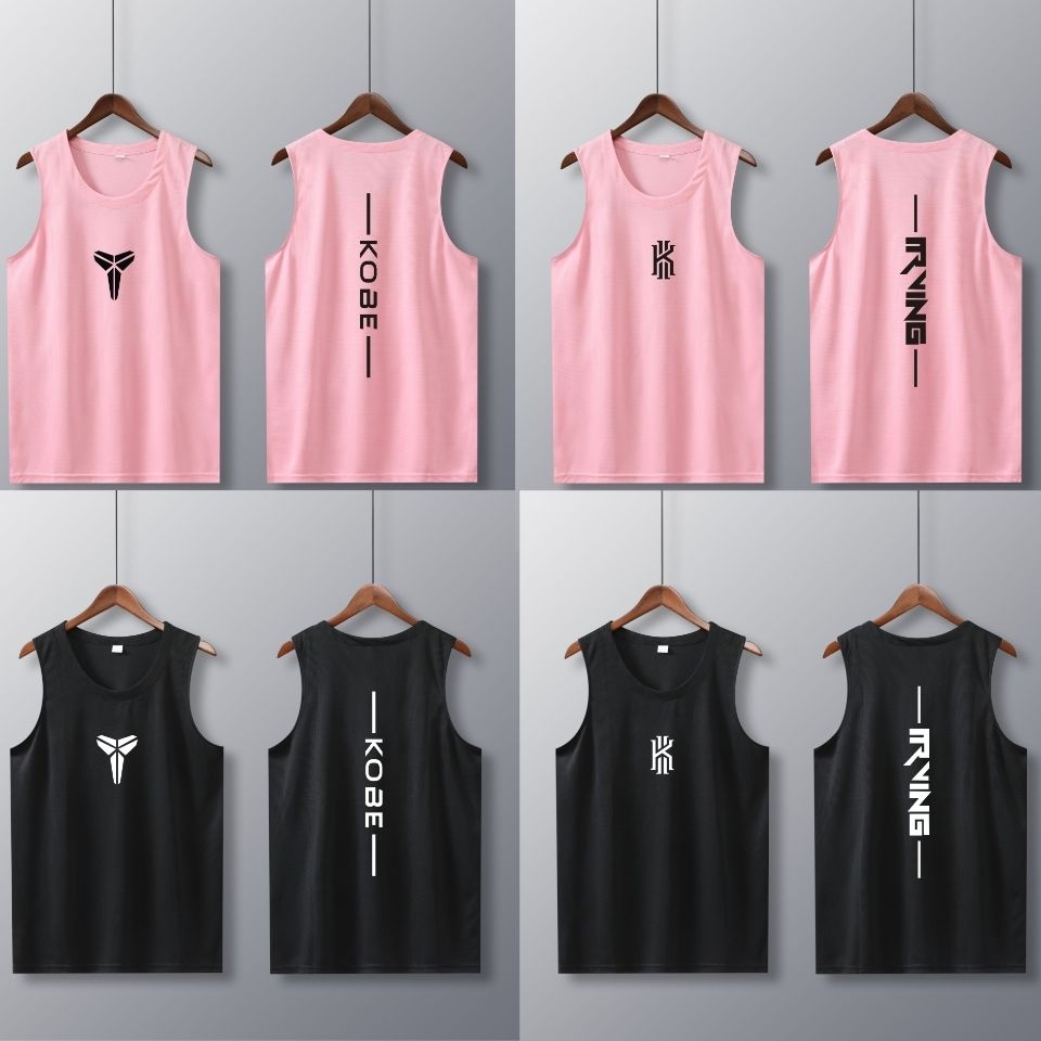 Áo Ba Lỗ Thể Thao Nam Thấm Hút Mồ Hôi In Chữ Kobe