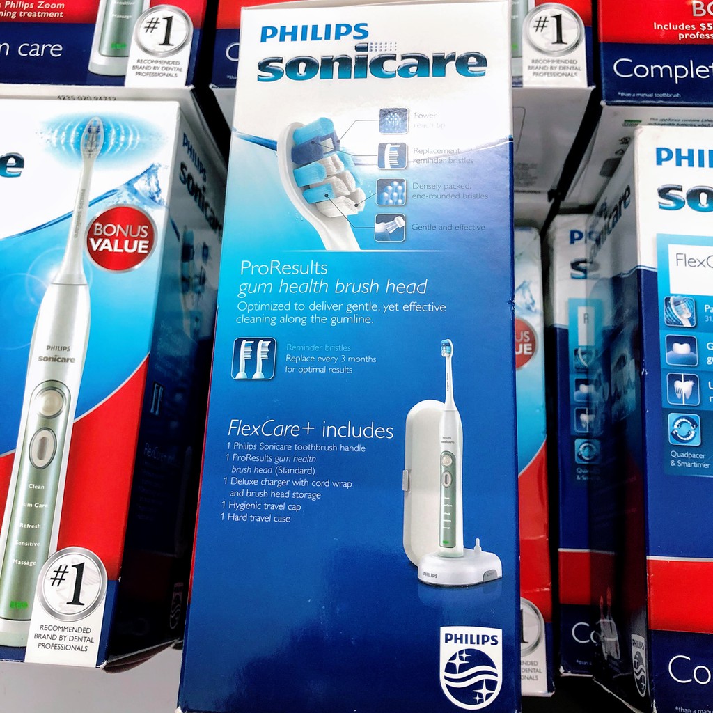 Bàn chải điện Philips Sonicare FlexCare+ Rechargeable Electric Toothbrush [Hàng Mỹ]