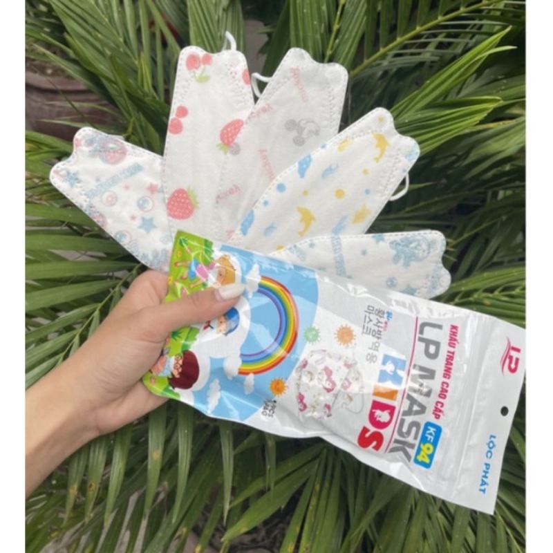 10 CÁI KHẨU TRANG KF94 KHÁNG KHUẨN LP MASK 0-3 TUỔI, 4-10 TUỔI CHUẨN Hàn QUỐC  LOẠI TỐT