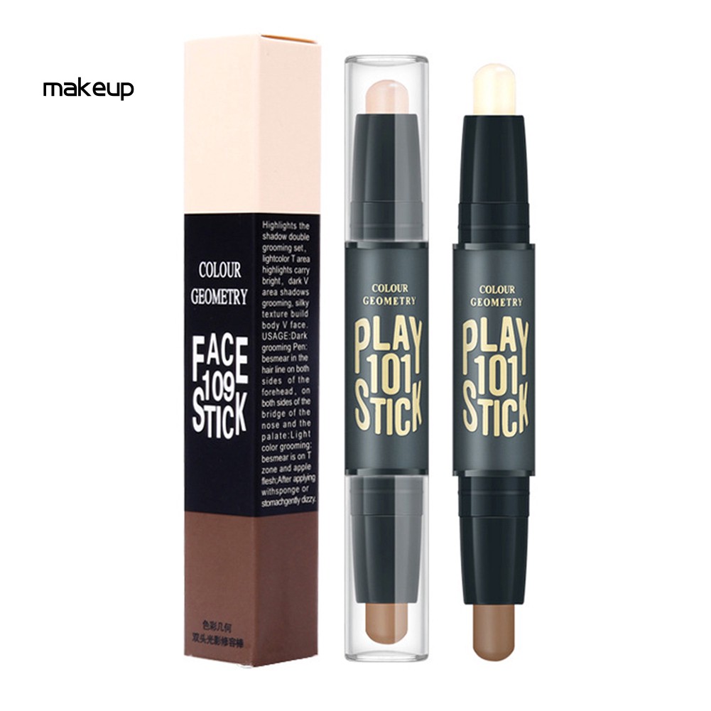 (hàng Mới Về) Thỏi Kem Che Khuyết Điểm Hai Đầu Kiêm Tạo Khối / Bắt Sáng Cao Cấp | BigBuy360 - bigbuy360.vn