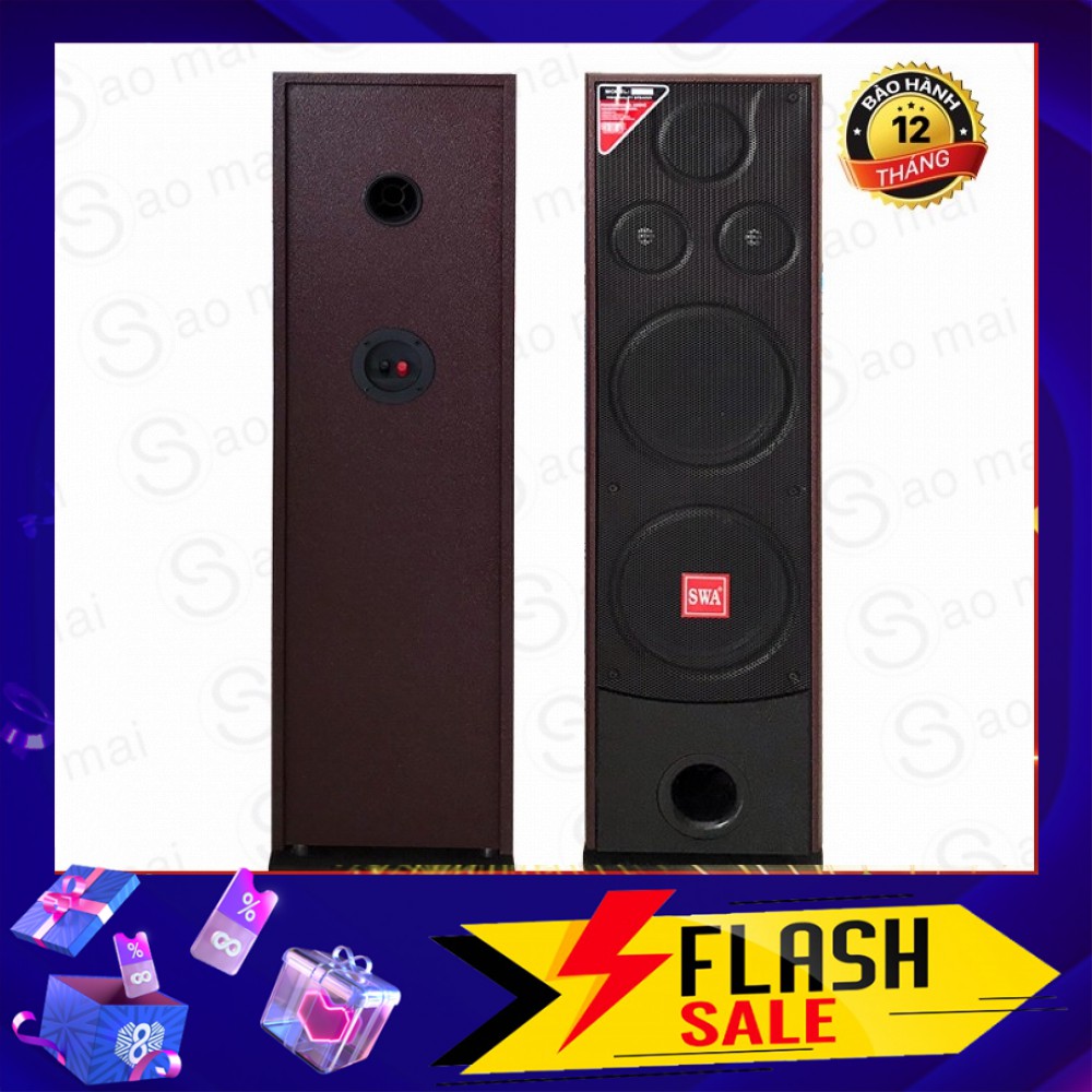 Loa Đứng 4 Bass 25cm, Loa Cây KaraOke Nghe Nhạc Hàng Cao Cấp SWA HD-320 ( bass từ đôi )