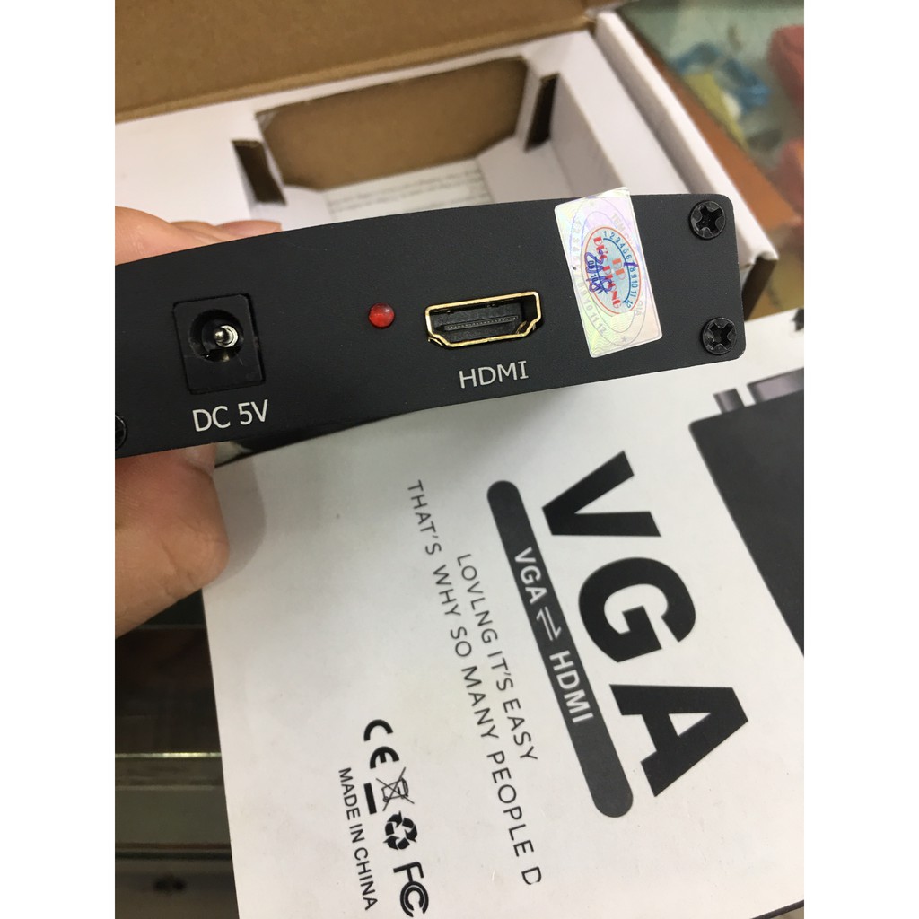 Bộ Chuyển Đổi HDMI To VGA HDMI Audio MT-HV03 Chính Hãng MT-VIKI.