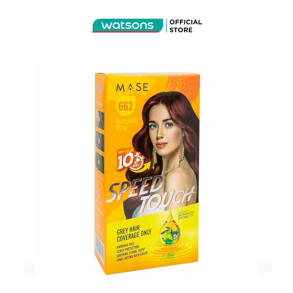 Thuốc Nhuộm Tóc Phủ Bạc Speed Touch 10 Phút 100g