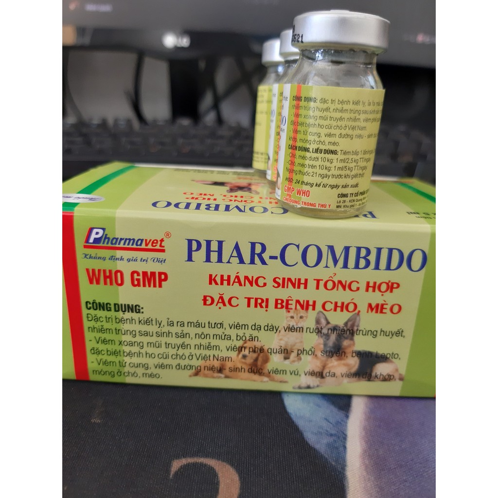 Phar- Combido- Đ.ặc t.rị b.ệnh chó, mèo