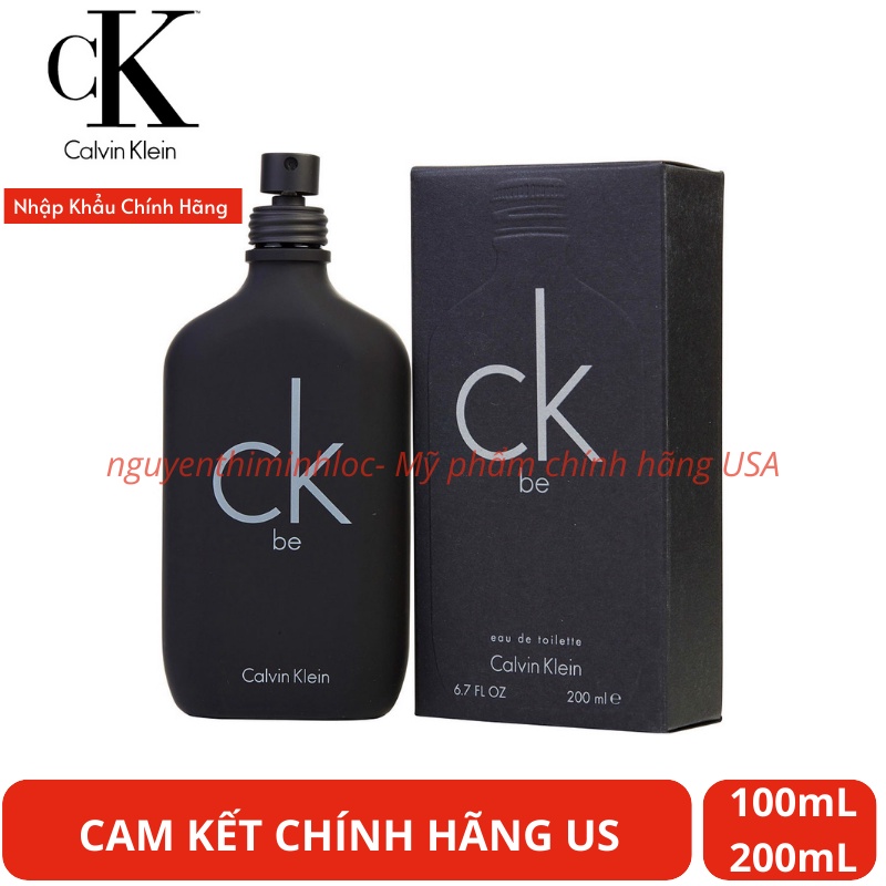 Nước Hoa Calvin Klein CK - Be EDT 100ml - 200ml Unisex