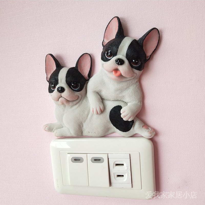 Miếng Dán Công Tắc 3D I love my house Bằng Nhựa Resin + Miếng Dán Công Tắc Trang Trí