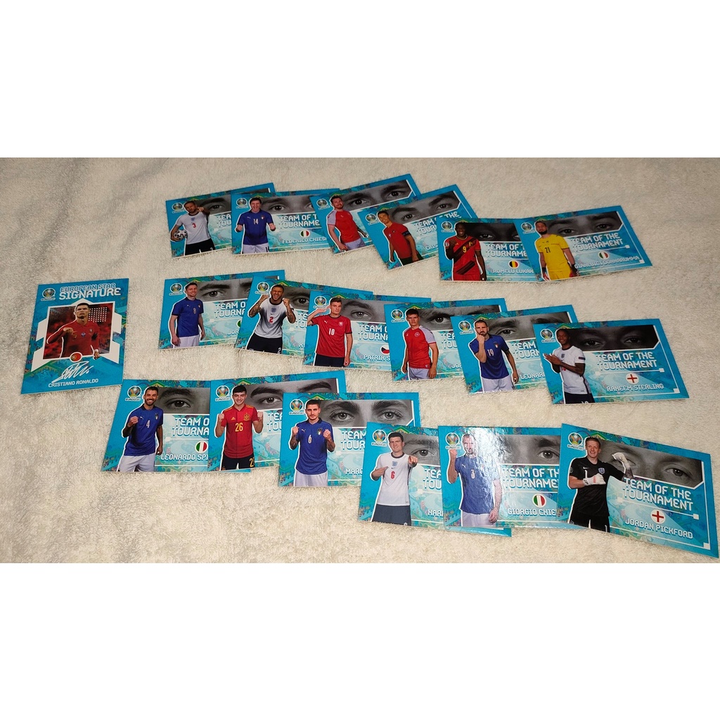 Thẻ Cầu Thủ Bóng Đá SKY Card EURO 20 TOTT | Lukalu Pickford Maguire Sterling Maehle Schick Kyle Walker Hojbjerg Shaw