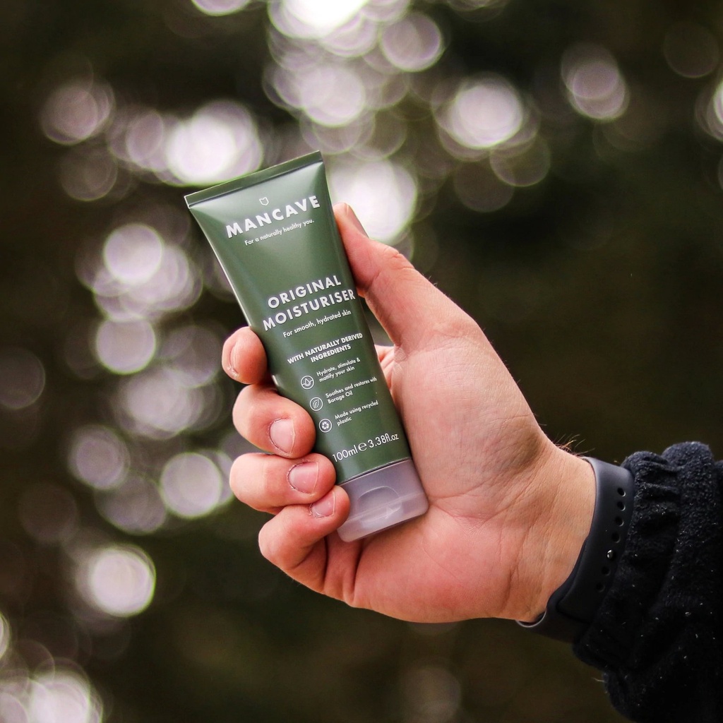 Kem dưỡng ẩm da mặt cho nam ManCave Original Moisturiser 100ml - thẩm thấu nhanh, không gây bít lỗ chân lông