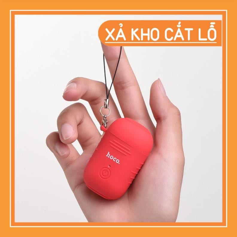 sale Tai nghe Bluetooth Hoco E39L V5.0 bên trái, hỗ trợ mic cảm ứng, kèm ốp đen/đỏ, tương thích nhiều thiết bị