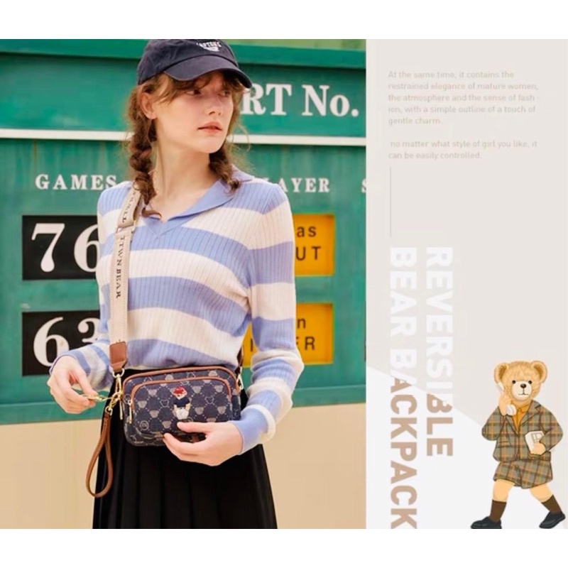 Túi đeo chéo ttwn bear