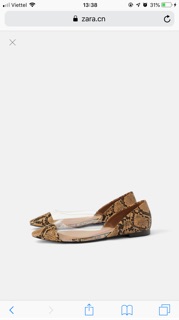 (ORDER) giày bệt zara (od 15d về)