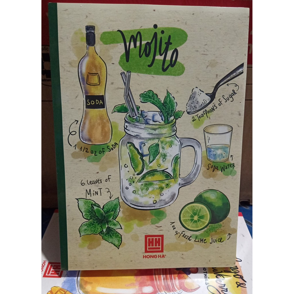 Vở kẻ ngang Hồng Hà COCKTAIL 80tr/120tr/200tr