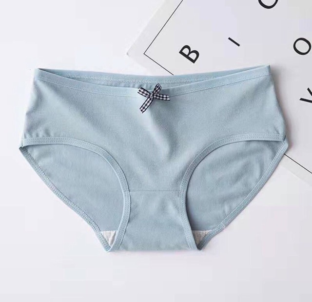 Quần lót nữ cotton đính nơ