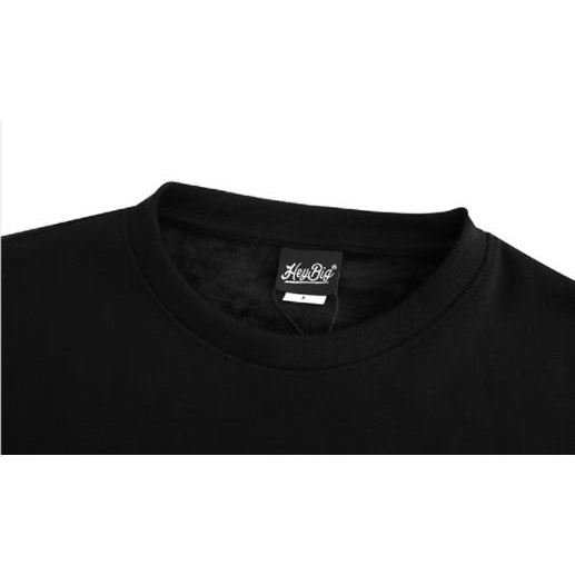 Áo sweater Nelly nỉ lót lông in hình "ALIEN EVOLUTION STUDIO" áo nỉ