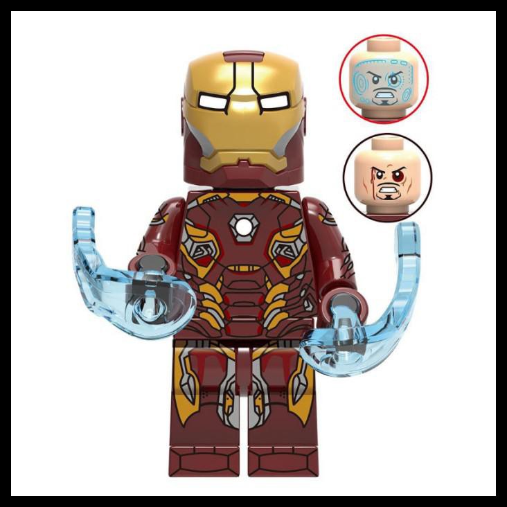 Mô Hình Lego Nhân Vật Iron Man Mark 45 Chất Lượng Cao