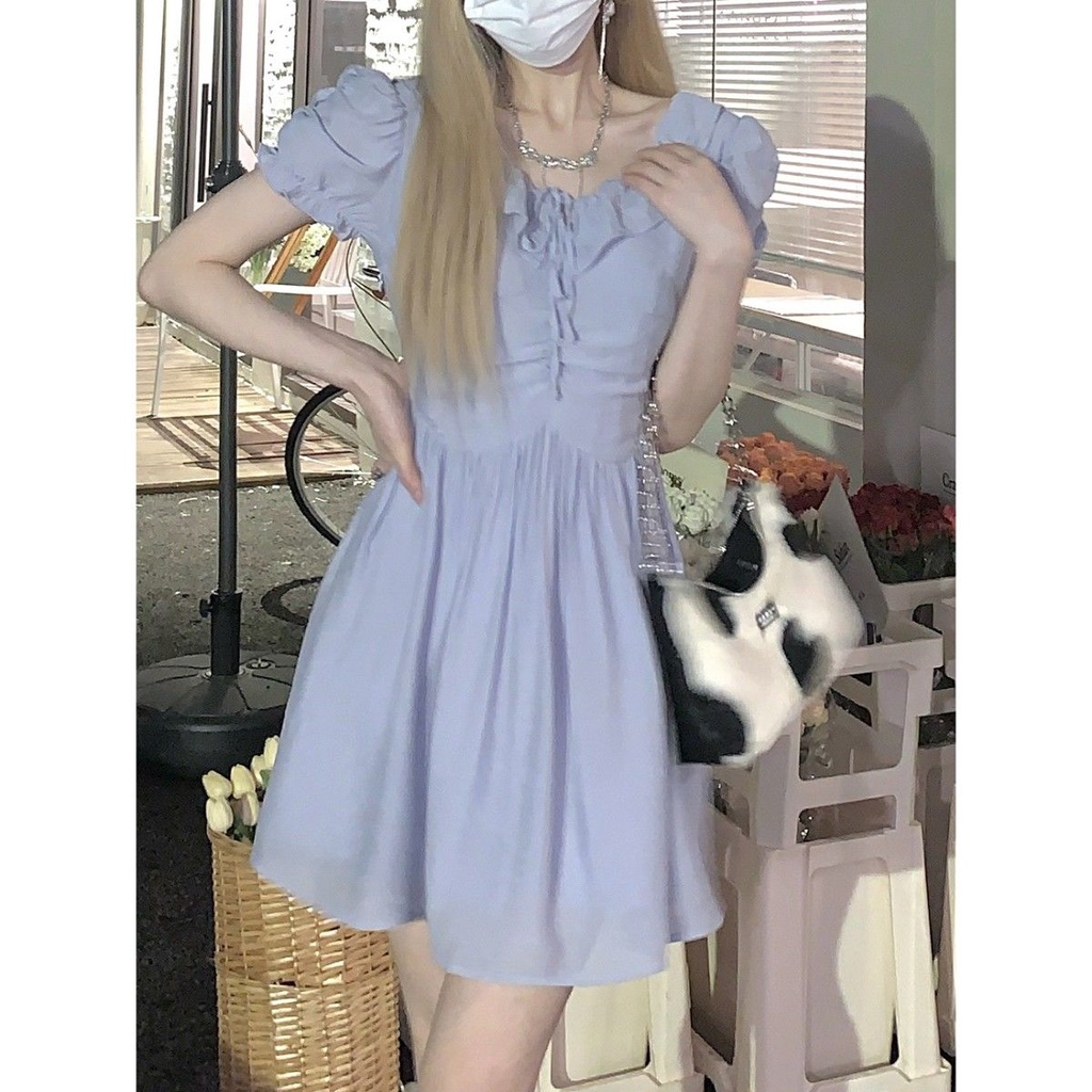 Đầm Dài Tay Ngắn Thời Trang Mùa Hè Dành Cho Nữ